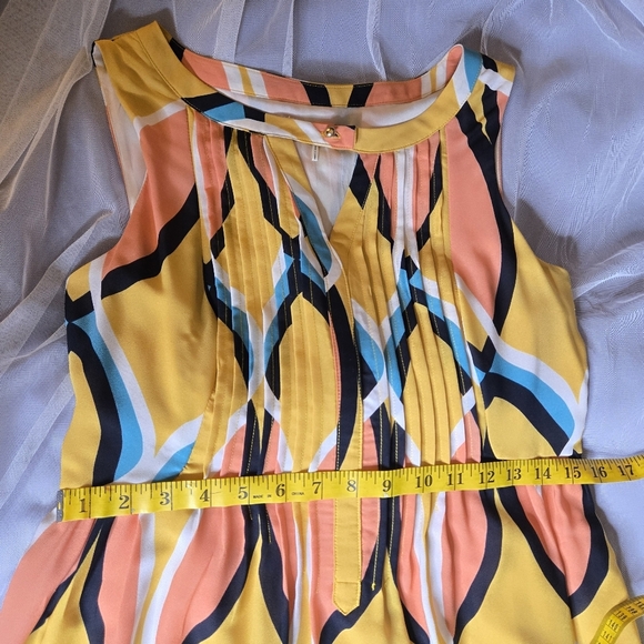 Anthropologie Dahlia Embroidered Zip Maxi by Floreat Size 4 Boho Easter Spring - Picture 8 of 9